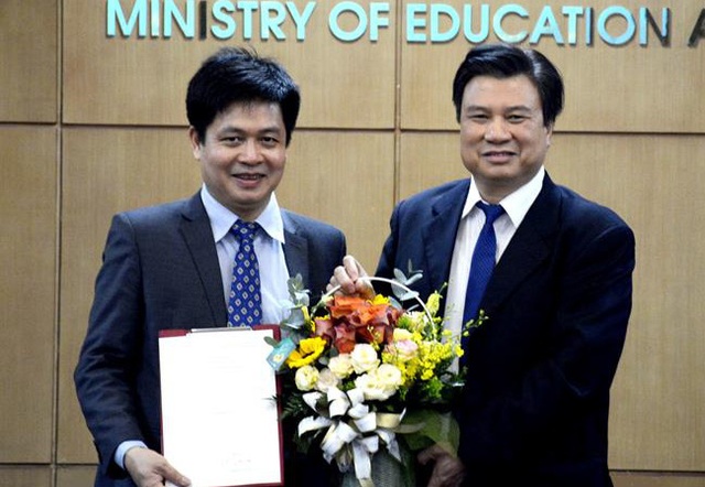Bộ GDĐT bổ nhiệm Vụ trưởng Vụ Giáo dục Trung học - Ảnh 1.