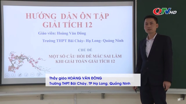 Quảng Ninh phát sóng chương trình ôn tập kiến thức cho học sinh lớp 12 trên truyền hình - Ảnh 1.