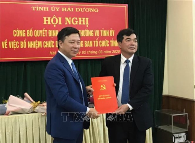 Nhân sự mới Công an Hà Tĩnh, VKSND Ninh Thuận, Tỉnh ủy Hải Dương - Ảnh 1.