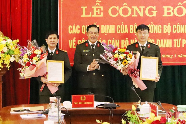 Nhân sự mới Công an Hà Tĩnh, VKSND Ninh Thuận, Tỉnh ủy Hải Dương - Ảnh 2.