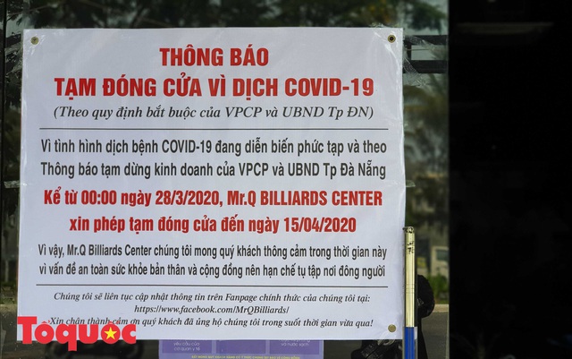 Nhiều hàng quán ở Đà Nẵng đóng cửa, tạm dừng hoạt động kinh doanh - Ảnh 18.