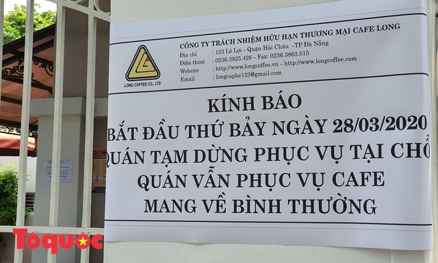 Nhiều hàng quán ở Đà Nẵng đóng cửa, tạm dừng hoạt động kinh doanh - Ảnh 13.