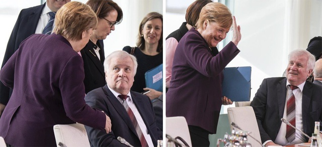 (Video) Thủ tướng Merkel &quot;chưng hửng&quot; vì bị từ chối bắt tay: Giới lãnh đạo Đức làm gương phòng tránh COVID-19 ra sao? - Ảnh 1.