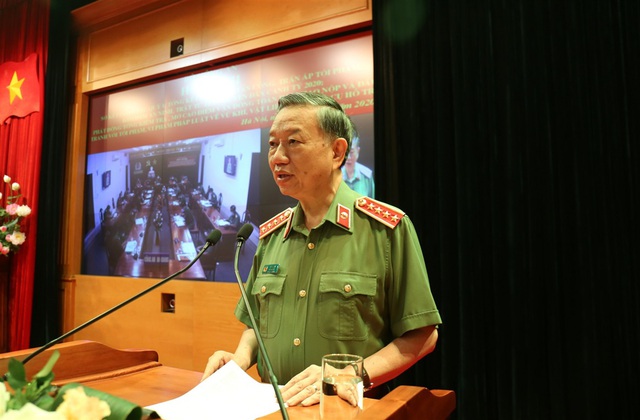 Bộ trưởng Tô Lâm kêu gọi CBCS Công an nhân dân tham gia hiến máu cứu người - Ảnh 1.