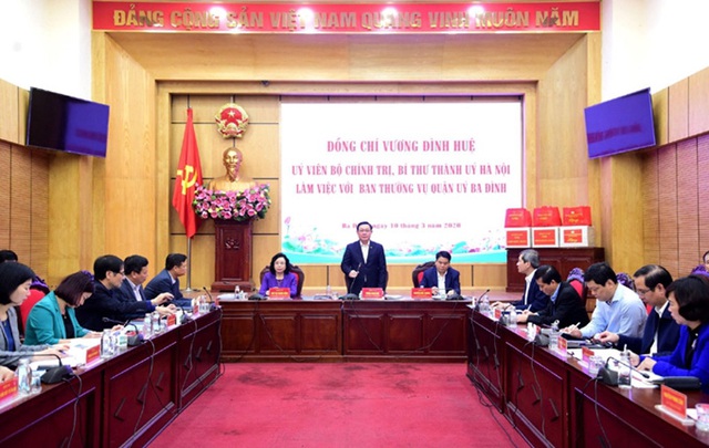Hà Nội tạm hoãn đại hội đảng bộ cấp cơ sở để tập trung chống dịch COVID-19 - Ảnh 1.