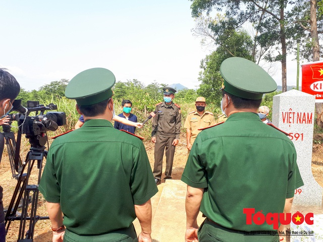 Biên phòng Quảng Trị chung tay, tiếp sức cho lực lượng bảo vệ biên giới Lào chống dịch - Ảnh 9.