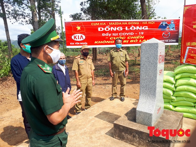 Biên phòng Quảng Trị chung tay, tiếp sức cho lực lượng bảo vệ biên giới Lào chống dịch - Ảnh 6.