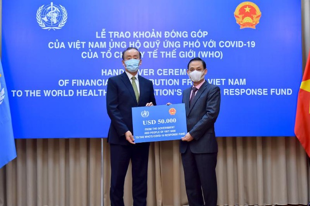 Việt Nam ủng hộ 50 nghìn USD cho Quỹ ứng phó với Covid-19 của WHO  - Ảnh 1.
