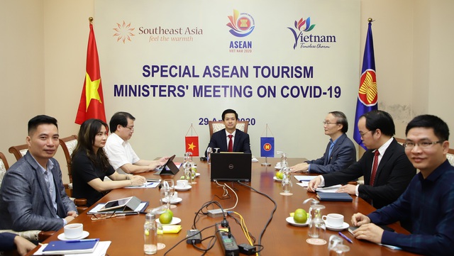 Thứ trưởng Lê Quang Tùng kiến nghị các quốc gia ASEAN chia sẻ kinh nghiệm trong quá trình tháo gỡ khó khăn, phục hồi ngành du lịch - Ảnh 1.