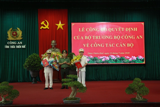 Thừa Thiên Huế có thêm 2 phó giám đốc Công an - Ảnh 1.