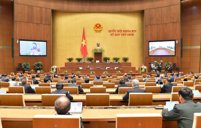 Hình ảnh bên lề phiên khai mạc Kỳ họp thứ 9 Quốc hội khóa XIV - Ảnh 2.