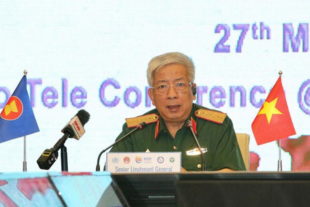 Quân y các nước ASEAN diễn tập trực tuyến cơ chế phòng, chống dịch Covid-19 - Ảnh 1.