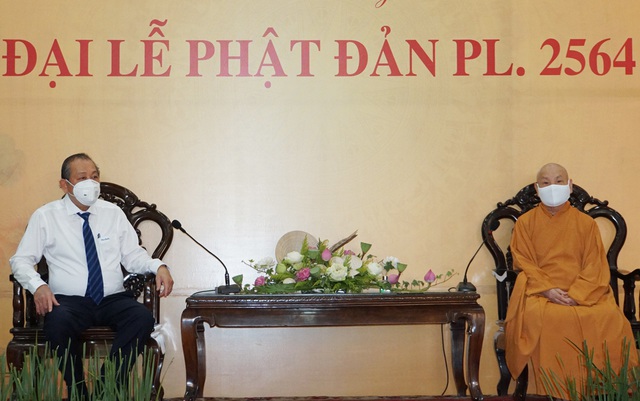 Phó Thủ tướng Thường trực Chính phủ chúc mừng Đại lễ Phật Đản 2020 - Ảnh 1.