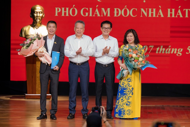 NSND Công Lý được bổ nhiệm Phó Giám đốc Nhà hát Kịch Hà Nội - Ảnh 1.