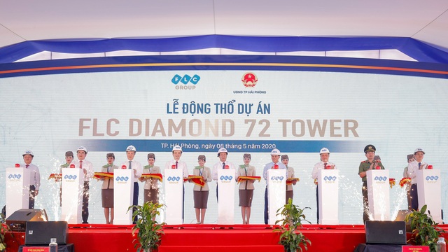 Tập đoàn FLC động thổ tòa nhà cao Top 3 Việt Nam tại Hải Phòng - Ảnh 1.