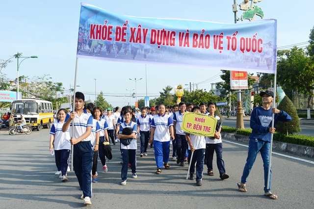 Tổ chức Ngày chạy Olympic vì sức khỏe toàn dân trên địa bàn tỉnh Bến Tre năm 2020 - Ảnh 1.