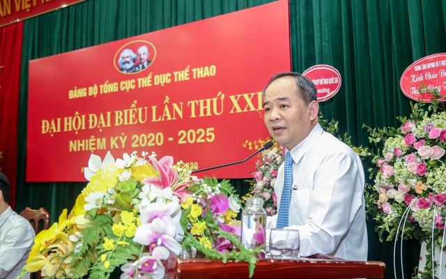 Tổng cục TDTT tổ chức Đại hội đại biểu Đảng bộ lần thứ XXI nhiệm kỳ 2020-2025 - Ảnh 1.