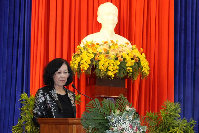 Trưởng Ban Dân vận TW Trương Thị Mai tiếp xúc cử tri TP Đà Lạt - Ảnh 3.