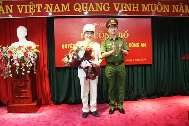 Thiếu tướng Tô Văn Huệ làm Cục trưởng của Bộ Công an - Ảnh 1.