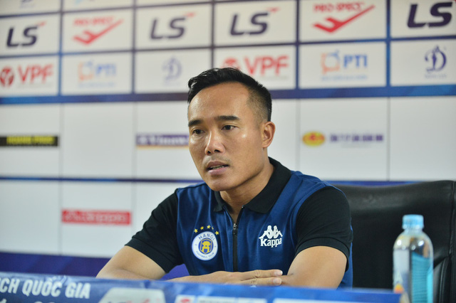 Trợ lý HLV Hà Nội FC Nguyễn Công Tuấn: &quot;Đây không phải trận đấu dễ dàng cho Hà Nội FC&quot; - Ảnh 1.