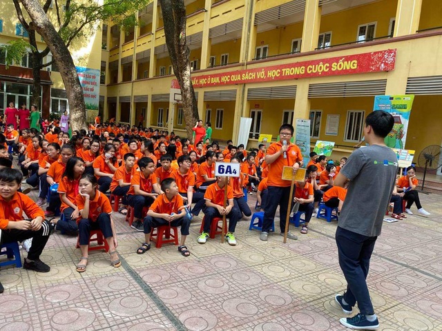 Trường học đầu tiên của Hà Nội được hỗ trợ công trình điện mặt trời mái nhà - Ảnh 5.