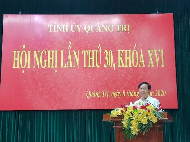 Bí thư Thành ủy Đông Hà được bầu giữ chức Phó bí thư Tỉnh ủy Quảng Trị - Ảnh 1.