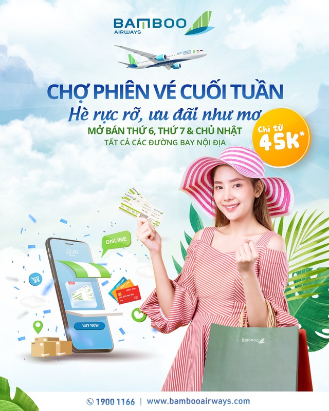 Chào hè rực rỡ cùng Bamboo Airways với ưu đãi giá vé như mơ - Ảnh 2.