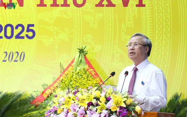 Thường trực Ban Bí thư Trần Quốc Vượng dự Đại hội Đảng bộ huyện Văn Yên - Ảnh 1.