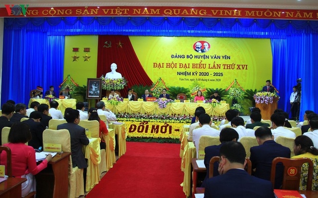 Thường trực Ban Bí thư Trần Quốc Vượng dự Đại hội Đảng bộ huyện Văn Yên - Ảnh 3.