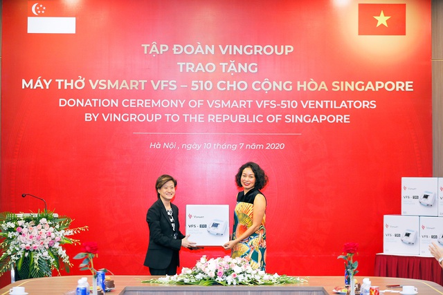 Vingroup trao tặng 1.000 máy thở cho Nga, Ucraina và Singapore - Ảnh 2.