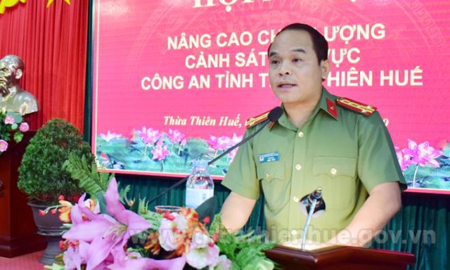 Giám đốc Công an tỉnh Thừa Thiên Huế được bầu giữ chức Phó Bí thư Tỉnh ủy - Ảnh 1.