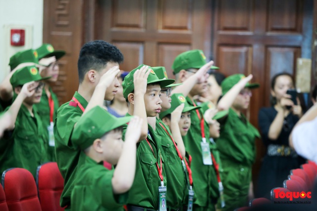 Hà Nội: Khai giảng chương trình  “Học làm chiến sỹ Công an” khóa III năm 2020 - Ảnh 2.