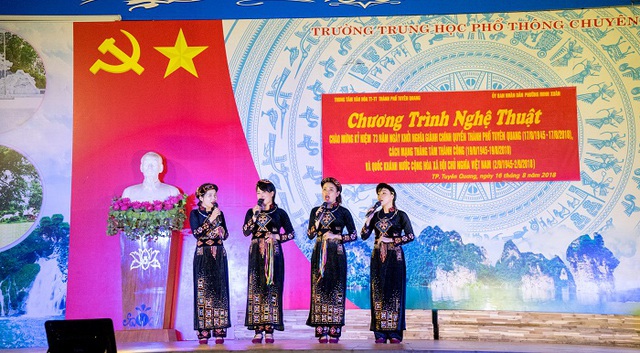 Tuyên Quang: Tuyên truyền và tổ chức các hoạt động chào mừng kỷ niệm 75 năm Ngày Cách mạng Tháng Tám thành công, Ngày Quốc khánh nước CHXHCN Việt Nam - Ảnh 1.