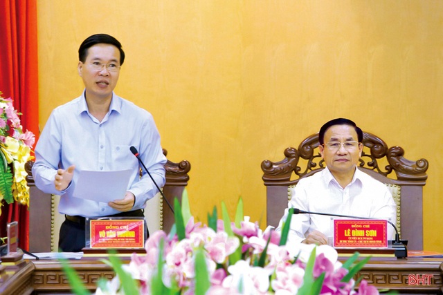 Trưởng Ban Tuyên giáo Trung ương: Đại hội Đảng bộ Hà Tĩnh phải là ngày hội lớn của người dân địa phương - Ảnh 1.