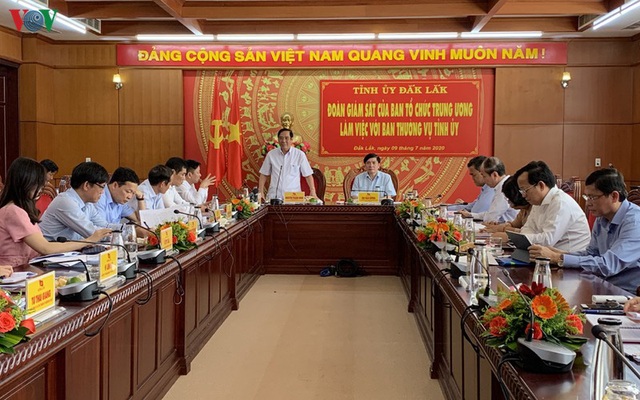 Ban Tổ chức Trung ương giám sát chuyên đề công tác cán bộ tại Đắk Lắk - Ảnh 1.