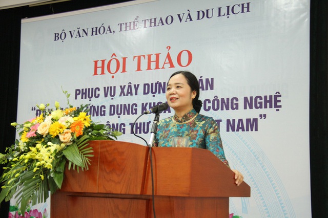 Hội thảo phục vụ xây dựng Đề án &quot;Đẩy mạnh ứng dụng khoa học và công nghệ trong hoạt động thư viện tại Việt Nam đến năm 2025, định hướng đến năm 2030&quot; - Ảnh 1.