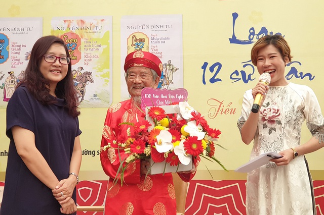 Nhà nghiên cứu 99 tuổi Nguyễn Đình Tư chia sẻ bí quyết tự học và tình yêu sử Việt  - Ảnh 3.