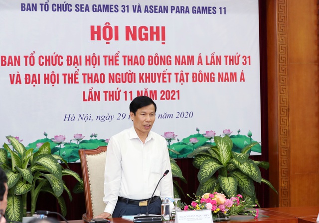 Tiếp tục hoàn thiện quy chế hoạt động của Ban Tổ chức SEA Games 31 và ASEAN Para Games 11  - Ảnh 2.