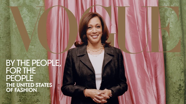 Bức ảnh phó Tổng thống đắc cử Kamala Harris xuất hiện trên tạp chí Vogue gây tranh cãi - Ảnh 1.