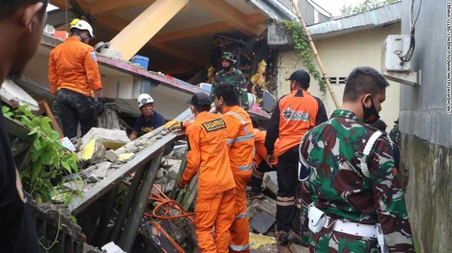 Diễn biến vụ động đất Indonesia: Con số thương vong dự báo tiếp tục tăng - Ảnh 2.