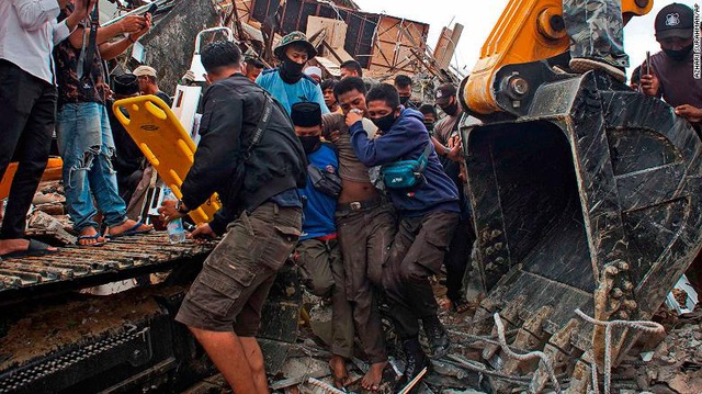 Diễn biến vụ động đất Indonesia: Con số thương vong dự báo tiếp tục tăng - Ảnh 1.