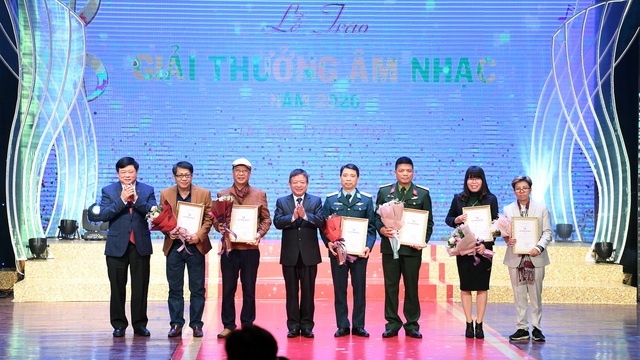 78 tác phẩm được trao Giải thưởng Âm nhạc năm 2020 - Ảnh 1.