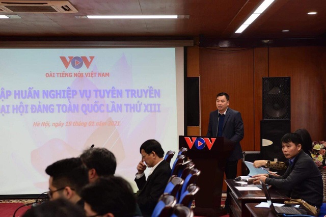 VOV tổ chức Hội thảo tập huấn nghiệp vụ tuyên truyền Đại hội Đảng XIII - Ảnh 2.