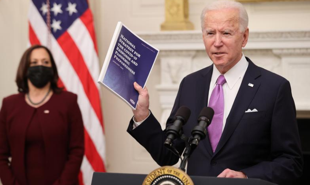 Chính quyền ông Biden hối thúc gói giải cứu kinh tế lớn đối phó dịch bệnh - Ảnh 1.