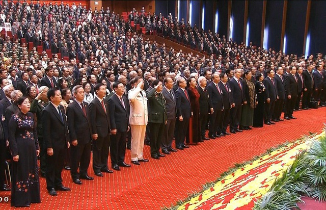 Toàn cảnh khai mạc trọng thể Đại hội đại biểu toàn quốc lần thứ XIII Đảng Cộng sản Việt Nam - Ảnh 4.