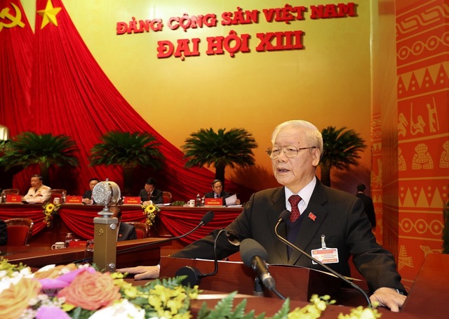 Toàn cảnh khai mạc trọng thể Đại hội đại biểu toàn quốc lần thứ XIII Đảng Cộng sản Việt Nam - Ảnh 7.