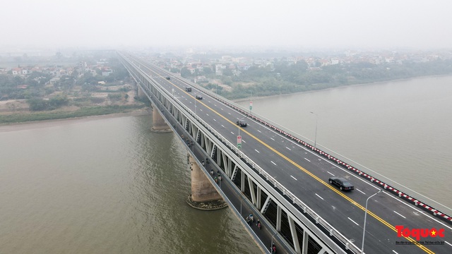 Chính thức thông xe cầu Thăng Long sau hơn 150 ngày nâng cấp sủa chữa - Ảnh 10.
