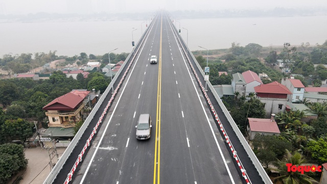 Chính thức thông xe cầu Thăng Long sau hơn 150 ngày nâng cấp sủa chữa - Ảnh 11.