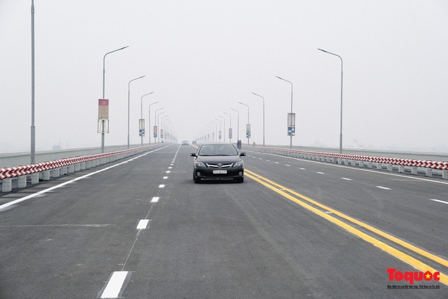 Chính thức thông xe cầu Thăng Long sau hơn 150 ngày nâng cấp sủa chữa - Ảnh 12.
