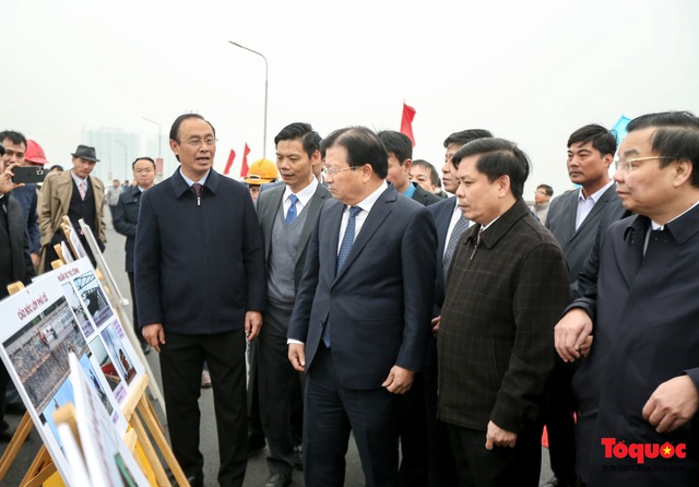 Chính thức thông xe cầu Thăng Long sau hơn 150 ngày nâng cấp sủa chữa - Ảnh 3.